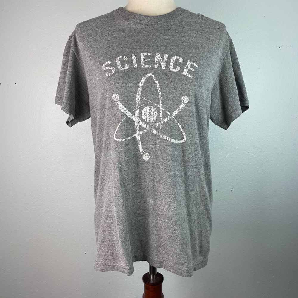Gray Science Graphic T-Shirt Size S EUC